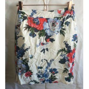 Joules Q_Larkly Floral Print Skirt Size 4